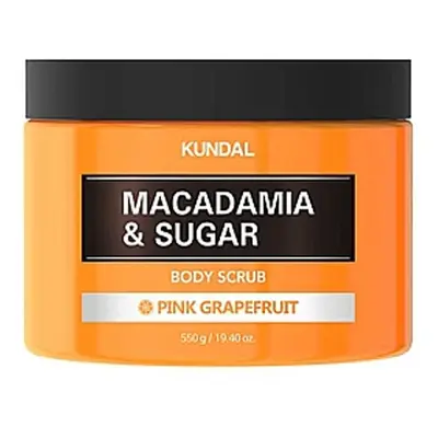 KUNDAL Macadamia & Sugar Body Scrub (Pink Grapefruit) - přírodní tělový peeling