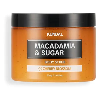 KUNDAL Macadamia & Sugar Body Scrub (Cherry Blossom) - přírodní tělový peeling