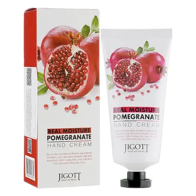 JIGOTT Real Moisture Pomegranate Hand Cream - krém na ruce s extraktem granátového jablka, 100ml