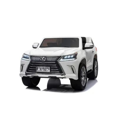 Elektrické autíčko Lexus LX570 bílé PA.DK-LX570.BIA