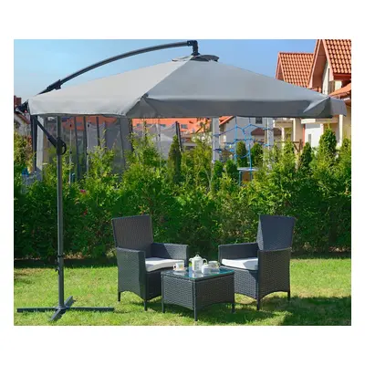 Zahradní slunečník EXCLUSIV 300 cm GREY 3054