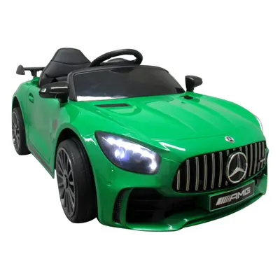 HračkyZaDobréKačky Dětské elektrické autíčko Mercedes AMG GTR zelené PA0192