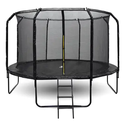 Zahradní trampolína SKY FLYER RING 2v1 366 cm BLACK TR0035