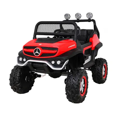 Tomido Elektrické autíčko Mercedes Unimog S, 4x4, 12V Červené PA.JL199.CR