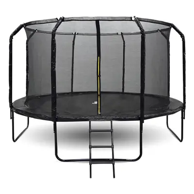 Zahradní trampolína SKY FLYER RING 2v1 430 cm BLACK TR0036