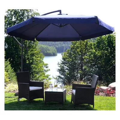 Zahradní slunečník EXCLUSIV 300 cm BLUE 3052