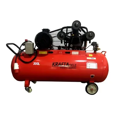 Kraft&Dele Olejový kompresor 300L 3V 400V 9,6kW 8bar 1460l/min KD1411 KD1411