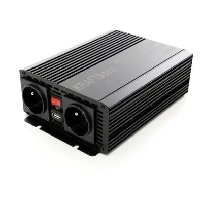 Měnič napětí 12V-2x230V 700W KD1254 KD1254