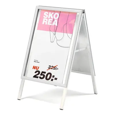 Reklamní stojan áčko, 500x700 mm, hliníkový