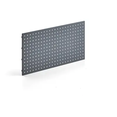 Panel na nářadí k pracovnímu stolu ROBUST/SOLID, 900x475 mm, tmavě šedý