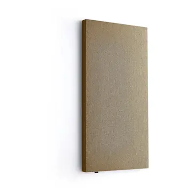 Akustický panel POLY, obdélník, 600x1180x56 mm, nástěnný, žlutá