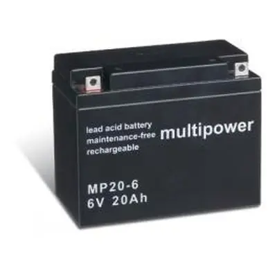 Powery MP20-6 - 20Ah Lead-Acid 6V - neoriginální