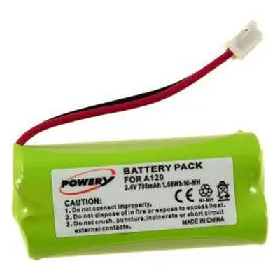 Powery Siemens gigaset A165 700mAh NiMH 2,4V - neoriginální