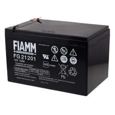 FIAMM čluny, obytná auta, hobby, kempování 12V 12Ah - Lead-Acid - originální