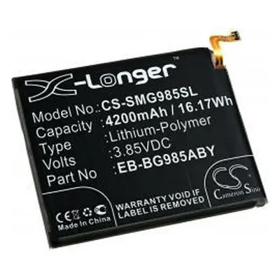 Powery , Samsung SM-G986N 4200mAh Li-Pol 3,85V - neoriginální