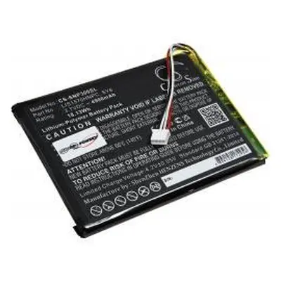 Powery Sony LIS1570HNPC 4900mAh Li-Pol 3,7V - neoriginální