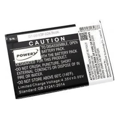 Powery Samsung SM-N9008S s NFC čipem 3100mAh Li-Ion 3,8V - neoriginální