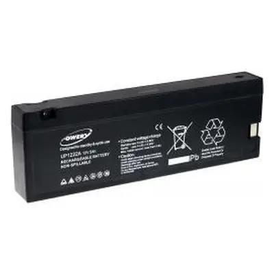 Powery náhradní Panasonic VW-VBD7E 2000mAh Lead-Acid 12V - neoriginální