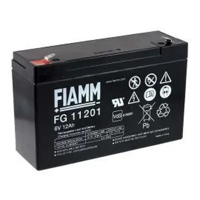 FIAMM FG11201 Vds - 12Ah Lead-Acid 6V - originální