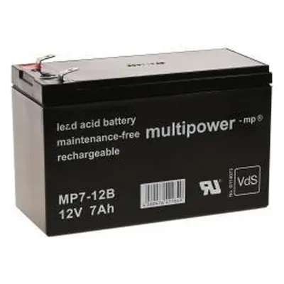 Powery UPS APC Back-UPS 650 - Multipower 7Ah Lead-Acid 12V - neoriginální