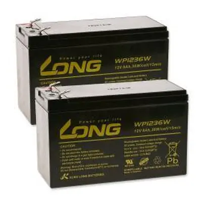 KungLong Blei-Gel-UPS APC Smart-UPS SUA750RMI2U 9Ah 12V (nahrazuje také 7,2Ah / 7Ah) Lead-Acid -