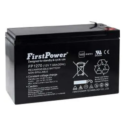 FirstPower UPS APC Back-UPS 650 7Ah 12V - Lead-Acid - originální