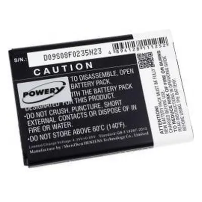 Powery LG F520 2600mAh Li-Ion 3,7V - neoriginální