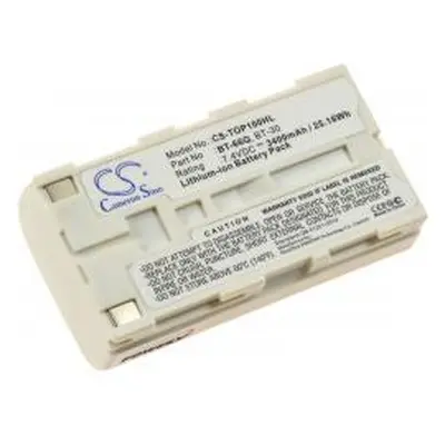 Powery Topcon , Feldrechner GPT 9000, GPT 9000A 3400mAh Li-Ion 7,4V - neoriginální