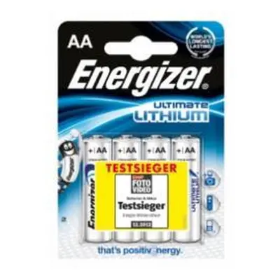 Energizer ultimate Lithiová tužková baterie 6106 4ks v balení