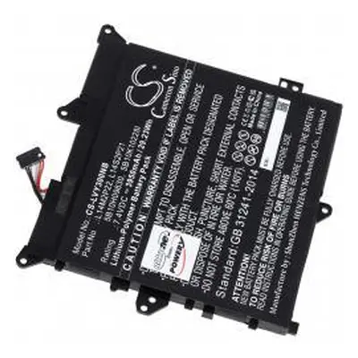 Powery Lenovo 5B10H09632 3950mAh Li-Pol 7,4V - neoriginální