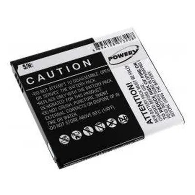 Powery Samsung SGH-M919V s NFC čipem 2600mAh Li-Ion 3,7V - neoriginální