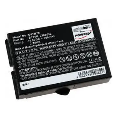 Powery Ikusi T70-2 600mAh NiMH 4,8V - neoriginální