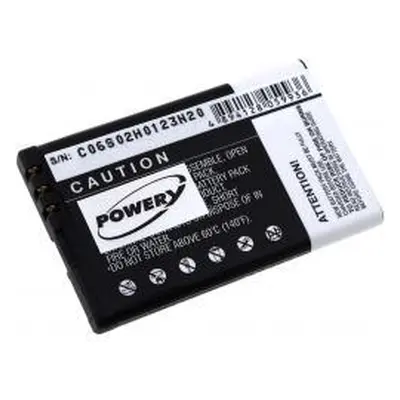 Powery Nokia 6730 1200mAh Li-Ion 3,7V - neoriginální