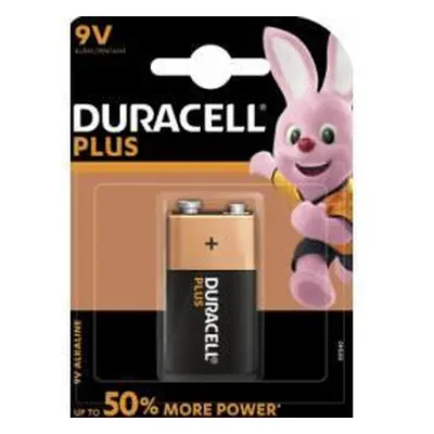 Duracell Plus Alkalická baterie 6F22 1ks blistr