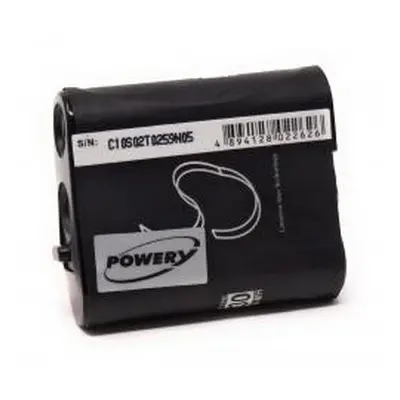 Powery Panasonic GESPCF10 1200mAh NiMH 3,6V - neoriginální