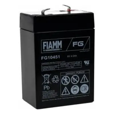 FIAMM čluny, obytná auta, hobby, kempování 6V 4 5Ah 5Ah - Lead-Acid - originální