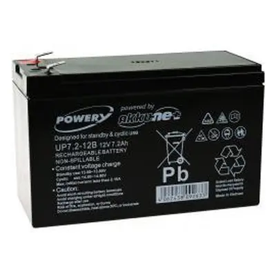 Powery / Gelový 12V 7,2Ah - Lead-Acid - neoriginální