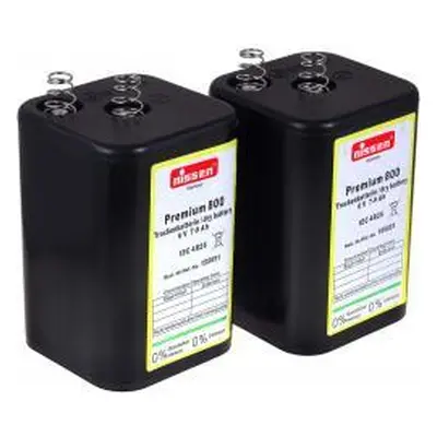 Nissen 4R25 6V () IEC 4R25 2ks Set 7900mAh Zink-Kohle - originální