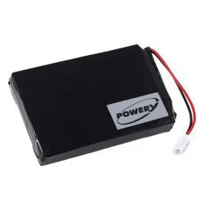 Powery Controller Sony CUH-ZCT1E, CUH-ZCT1H, CUH-ZCT1J 1300mAh Li-Ion 3,7V - neoriginální