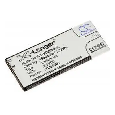 Powery Alcatel TLI019D7 1900mAh Li-Ion 3,8V - neoriginální