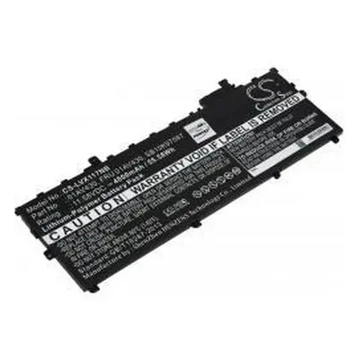 Powery Lenovo ASM SB10K97587 4800mAh Li-Pol 11,58V - neoriginální