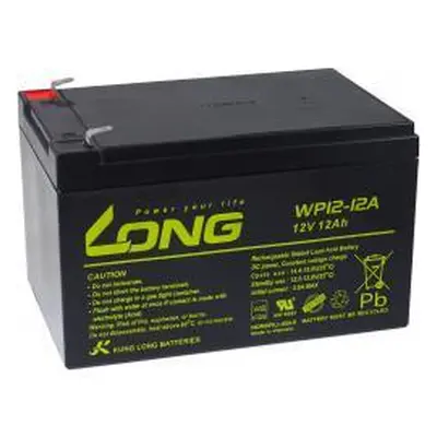 Powery WP12-12A Vds - KungLong 12Ah Lead-Acid 12V - neoriginální