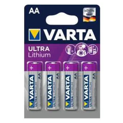 Varta Professional Lithiová tužková baterie MN1500 4ks v balení - Varta