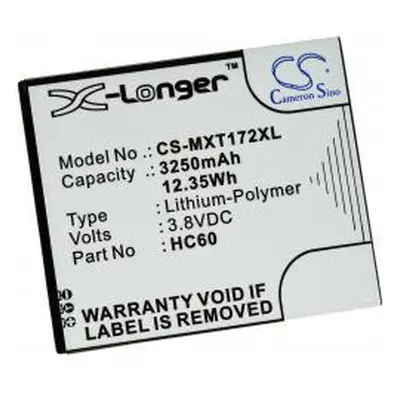 Powery Motorola HC60 3250mAh Li-Pol 3,8V - neoriginální