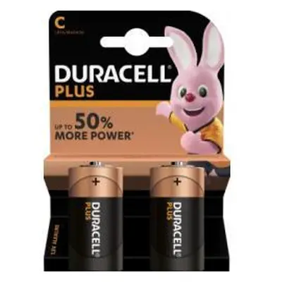 Duracel Plus Baby Alkalický malý monočlánek HR14 2ks v balení