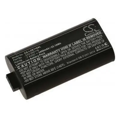 Powery Logitech 533-000116 3400mAh Li-Ion 7,4V - neoriginální