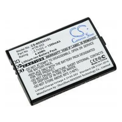 Powery Nintendo MWH710A01 1200mAh Li-Ion 3,7V - neoriginální