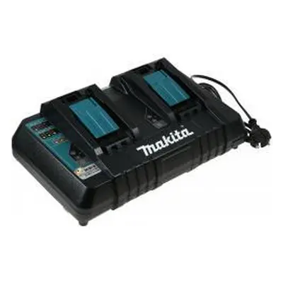 Makita Dvojitá nabíječka DC18RD pro Block9,6V-14,4V NiMH / 14,4V-18V Li-Ion