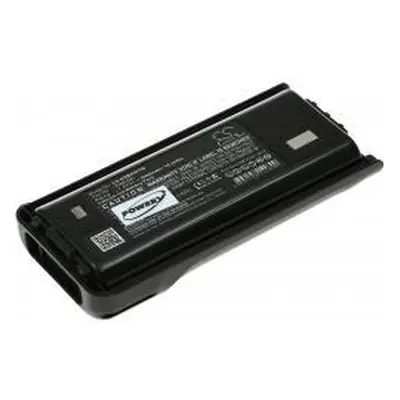 Powery Kenwood NX-340 / NX-340U16P / NX-340U16P2 2600mAh Li-Ion 7,4V - neoriginální