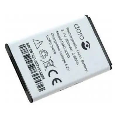 Doro 603x / 605x / 65xx / 551x / 503x / 66x / DBC-800D 800mAh Li-Ion 3,7V - originální